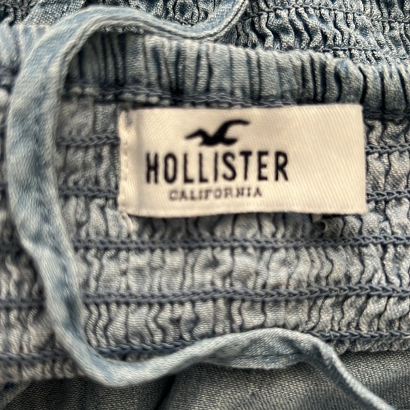 Hollister jean halter top. - Picture 3 of 3